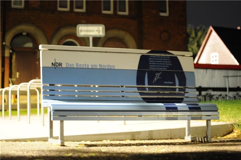 Kurzer Schreckmoment: In der Dunkelheit und bei einem nur flüchtigen Blick scheint die Silhouette ein echter Mensch zu sein.