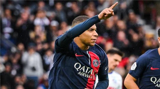 Kylian Mbappe brachte Paris Saint-Germain mit 1:0 in Führung.