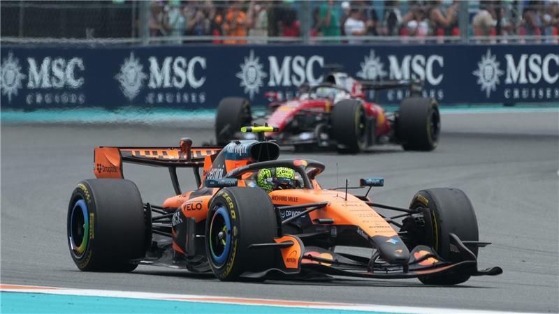 Lando Norris zählt mit McLaren wieder zur Spitze in der Formel 1.