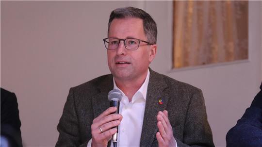 Landrat Kai Seefried (CDU) spricht sich gegen die Zerschlagung der Landtagswahlkreise aus.