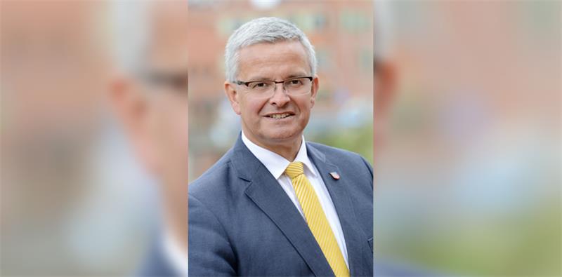 Landrat Michael Roesberg.