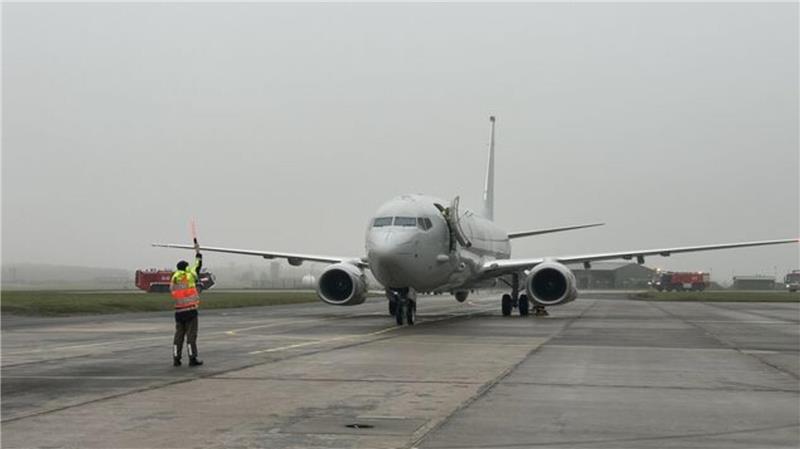 Landung in Nordholz: Das modernste Aufklärungsflugzeug der Bundeswehr ist nun an der Nordsee stationiert.