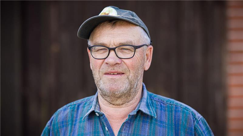 Landwirt Helmut Evers vom Bündnis „Bauern gegen Rechts“ ist einer der Organisatoren der Aktion.
