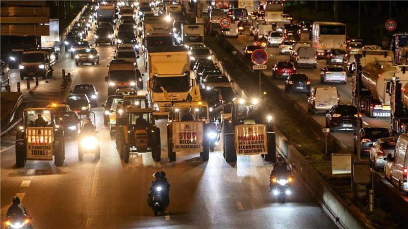 Landwirte sehen das Abkommen kritisch und protestierten auch diese Woche wieder dagegen. 