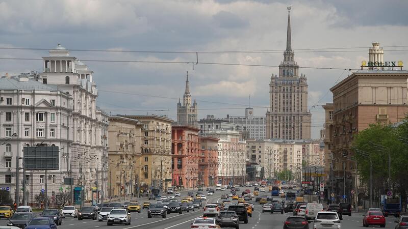 Ärger über Europa: Moskau benennt Platz um Lange gab es in Moskau einen Europaplatz, den die Behörden nun wohl auch aus Ärger über die EU in Platz Eurasiens umbenannt haben. (Archivbld)