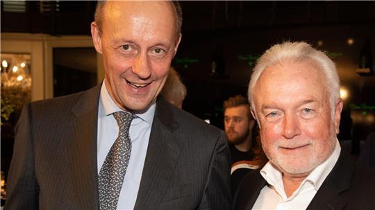 Lange ist’s her: Friedrich Merz und Wolfgang Kubicki Seite an Seite. (Archivbild)