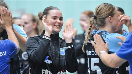 Larissa Kroepel begann mit acht Jahren beim Buxtehuder SV Handball zu spielen.