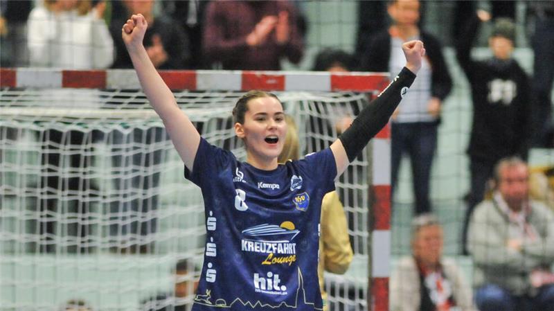 Larissa Kroepel feierte vor einem Jahr ihr Bundesliga-Debüt.
