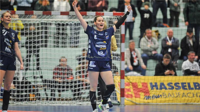 Larissa Kroepel will wieder mit dem BSV jubeln. In dieser Saison wird sie das allerdings nicht als aktive Spielerin können.