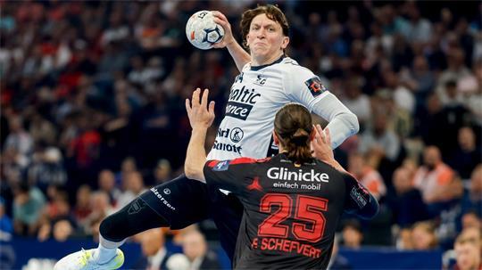 Lasse Möller und die SG Flensburg-Handewitt spielten beim Zweitligisten VfL Lübeck-Schwartau. (Archivbild)