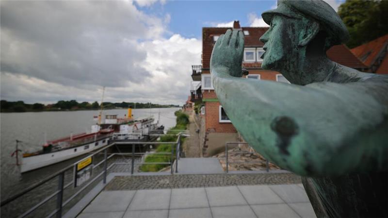 Lauenburg bleibt zunächst vom Hochwasser verschont.