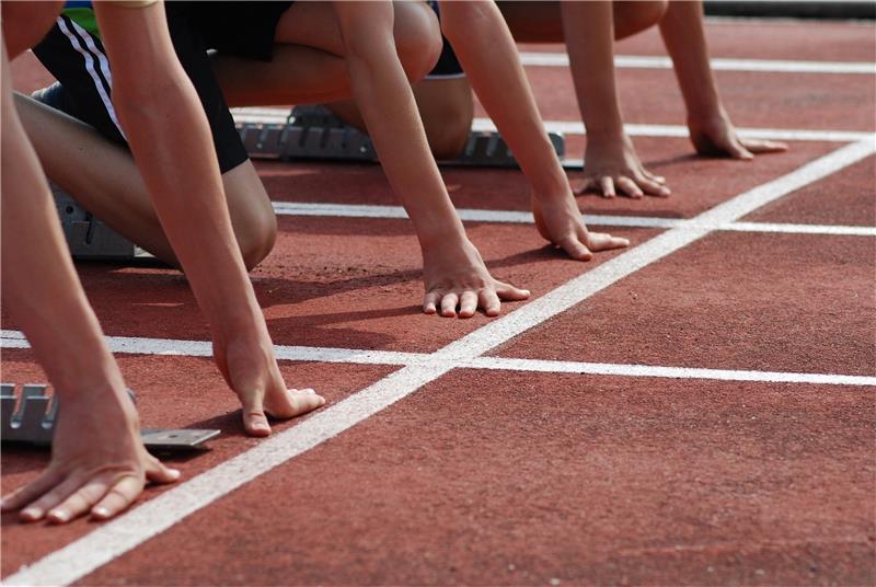 Laufen und Sprinten – das gehört zur Leichtathletik dazu. Symbolbild: Pixabay
