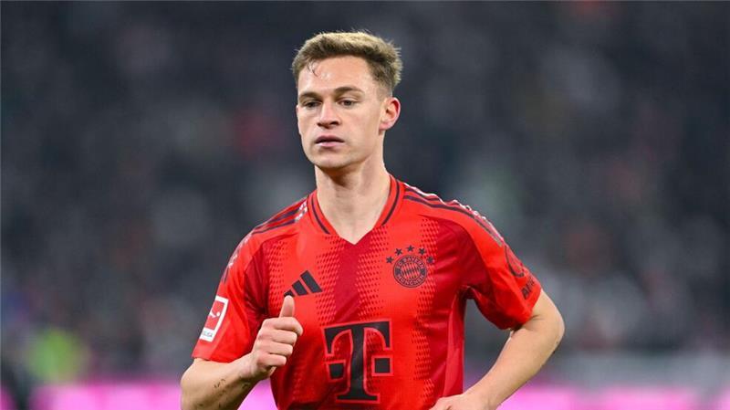Musiala, Wirtz & Co: Die Schlüsselspieler bei Bayer - Bayern Laufstärkster Spieler der Liga: Bayerns Joshua Kimmich.