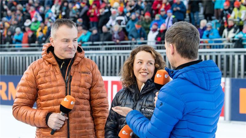 Laura Dahlmeier, die Ende Juli beim Bergsteigen tödlich verunglückte, war auch als ZDF-Expertin beliebt. (Archivfoto)
