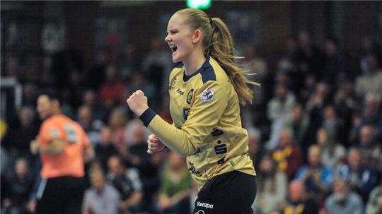 Laura Kuske feierte in dieser Saison 17 Paraden in acht Ligaspielen.