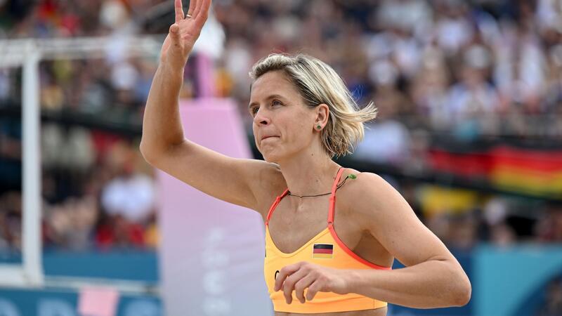 Beach-Volleyball: Niederlagen für Ludwig/Lippmann in Hamburg Laura Ludwig spielt zum letzten Mal am Hamburger Rothenbaum.
