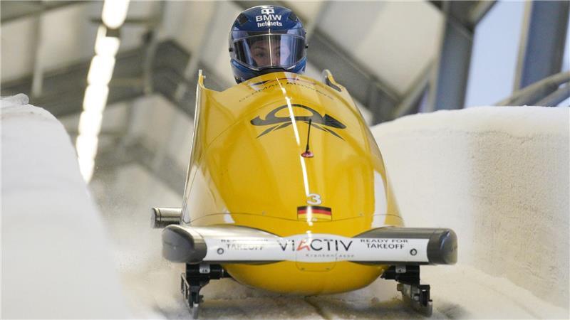 Laura Nolte flippt nach WM-Silber im Monobob völlig aus Laura Nolte kämpft bei der Monobob-WM in Lake Placid mit um die Medaillen.