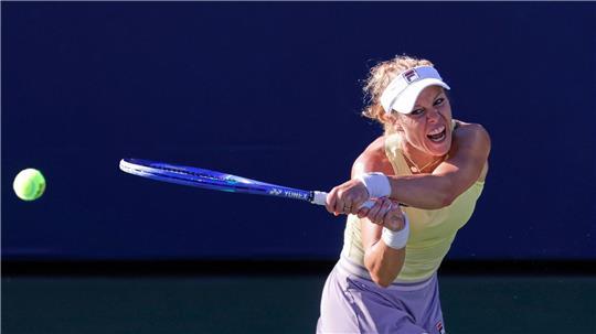 Laura Siegemund zeigte gegen die russische Favoritin Mirra Andrejewa einen großen Kampf. (Archivbild)