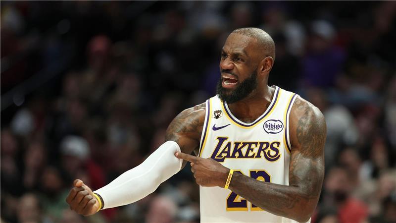 LeBron James gehört nach langer Zeit nicht zur Startformation im All-Star-Spiel der NBA.