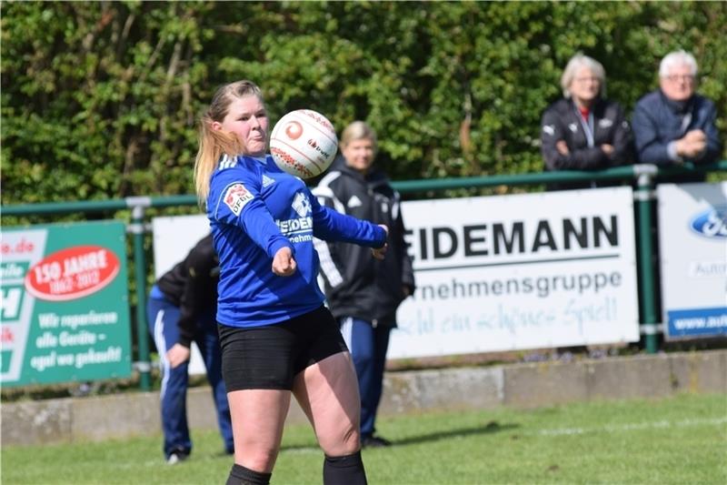 Lea Peters vom SV Düdenbüttel II spielt eine starke Saison. Foto: Bartsch