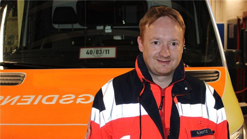 Feuerwehrversammlung: Zwei Lebensretter bekommen besondere Auszeichnung Lebensretter: Stephan Reitz.