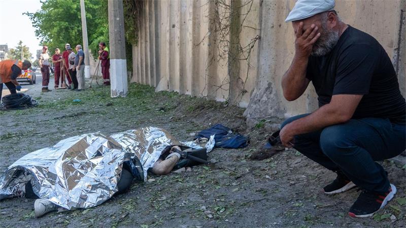 Leid in der Ukraine