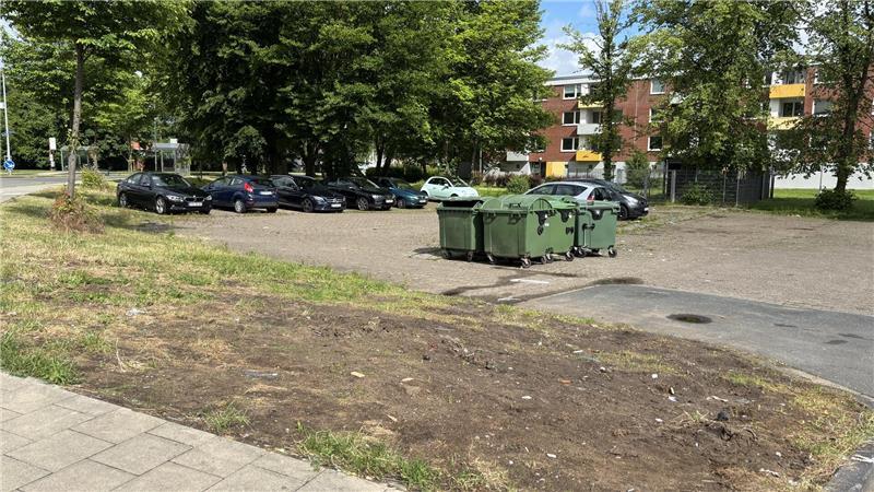 Ratten im Müll: Wie die Stadt Stade im Altländer Viertel aufräumt Leider ein ungewöhnliches Bild. Es liegt kein Wildmüll auf dem Parkplatz gegenüber des Stadtteilhauses.