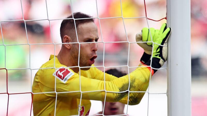 Leipzigs Torhüter Peter Gulacsi zeigte eine starke Leistung gegen Dortmund.