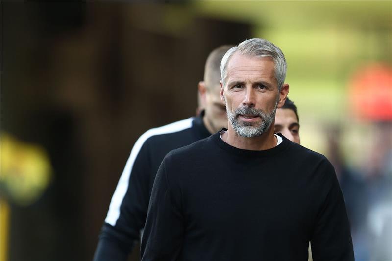 „Kriegermentalität” als Schlüssel der Leipziger Siegesserie Leipzigs Trainer Marco Rose im Stadion.