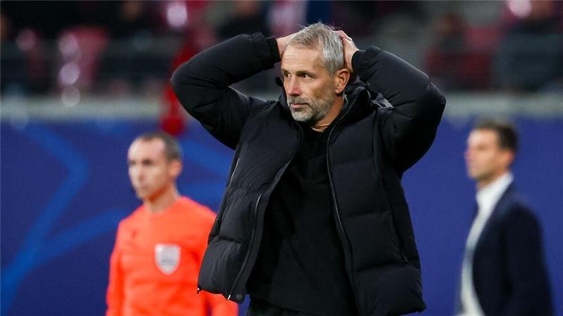 Stresstest gegen Klopps Erben: Roses Null-Dilemma Leipzigs Trainer Marco Rose muss in der Champions League Lösungen finden.
