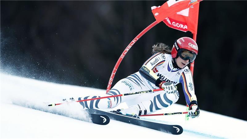 Lena Dürr schafft es in Kranjska Gora im Riesenslalom nicht in die Top 15.