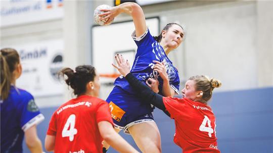 Lena-Marie Müller erzielte viele ihrer neun Tore fast ungehindert aus der zweiten Reihe.
