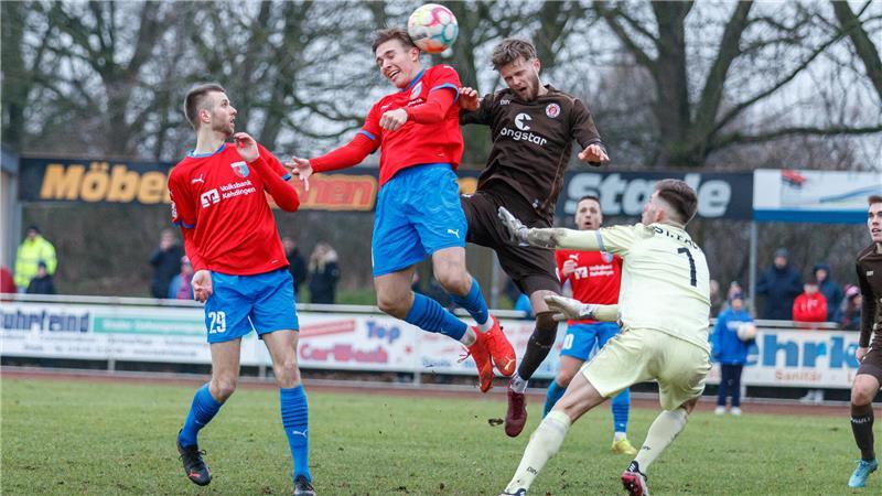 Lennard Fock im Trikot der SV Drochtersen/Assel.