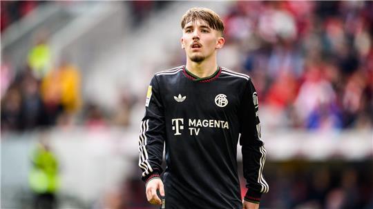 Lennart Karl fehlt dem FC Bayern vorerst verletzt. (Archivbild)