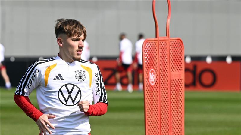 Lennart Karl gehört erstmals zum Aufgebot der A-Auswahl beim DFB. 