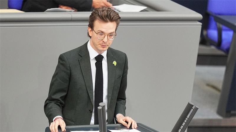Mehr Landräte trainieren für Krisen und Katastrophen Leon Eckert kümmert sich in der Grünen-Bundestagsfraktion um das Thema Katastrophenschutz. (Archivfoto)