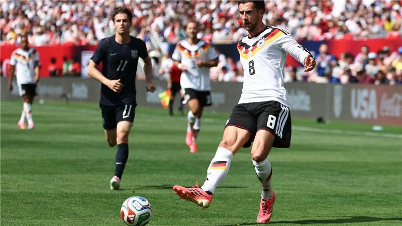 Leon Goretzka im WM-Test gegen die USA. 