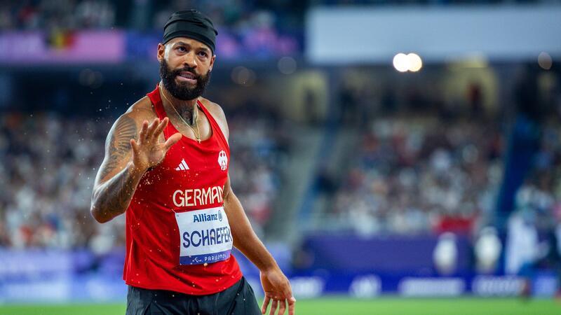 Schäfers Kampfansage: „Ich werde mir das Ding holen“ Leon Schäfer gelang die Wiedergutmachung im Vorlauf über 100 Meter.