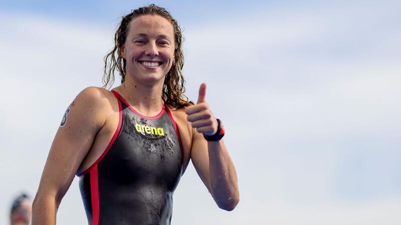 Leonie Beck hofft auf eine Olympia-Medaille im Freiwasserschwimmen.