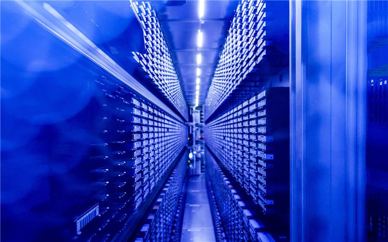 Klimarechenzentrum mit neuem Supercomputer Levante ist der einzige allein für die Klimaforschung genutzte Supercomputer in Deutschland. Foto: dpa-Bildfunk