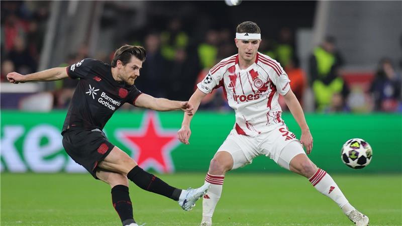 Leverkusens Jonas Hofmann stand erstmals in dieser Saison in der Champions League auf dem Platz. 
