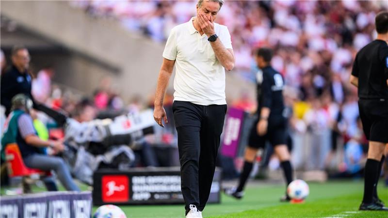 Leverkusens Trainer Kasper Hjulmand hofft noch auf einen neuen Vertrag. (Archivbild)