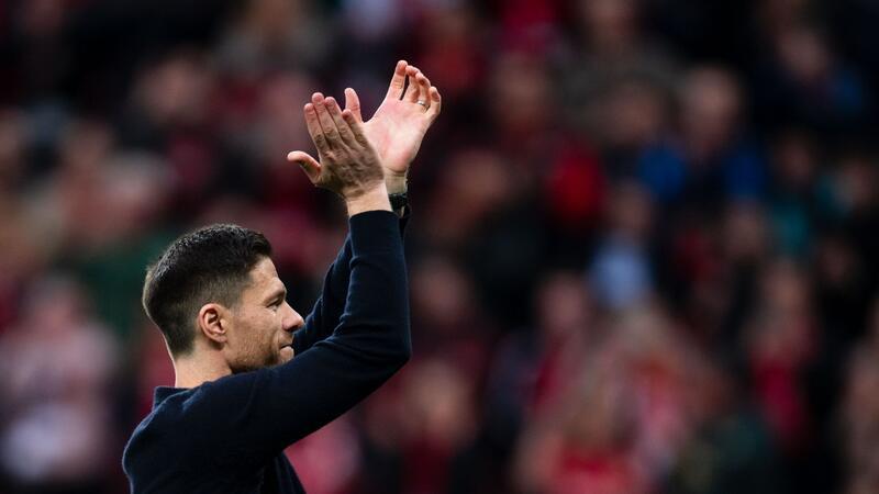 Leverkusens Trainer Xabi Alonso konzentriert sich auf die nächste Partie