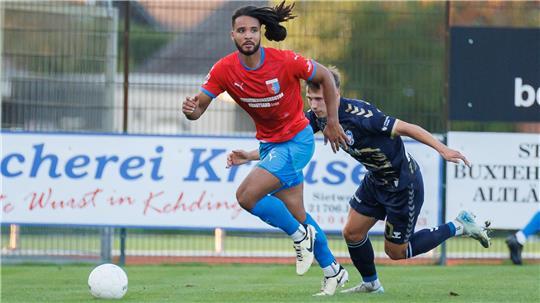 Liam Giwah erzielte in mehr als 140 Regionalligaspielen erst zwei Tore. Seine Stärken liegen in der Defensive.