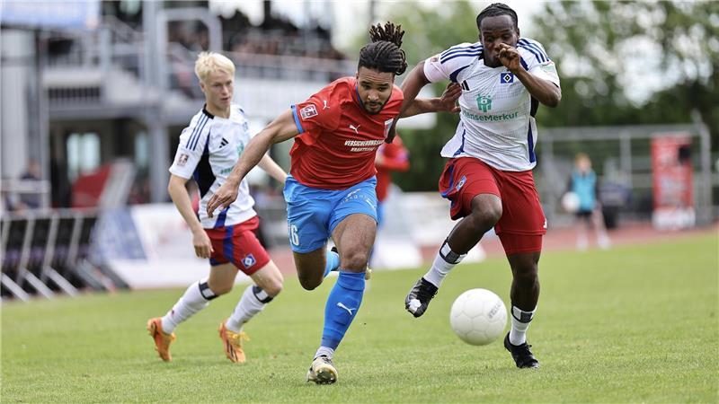 Liam Giwah schaltete sich gegen den HSV oft in die Offensive ein.