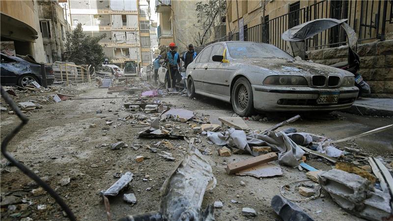 Libanons Hauptstadt Beirut ist weiter Ziel israelischer Luftangriffe 