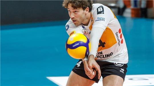 Libero Kyle Dagostino peilt mit den Volleys den nächsten Meistertitel an. (Archivbild)