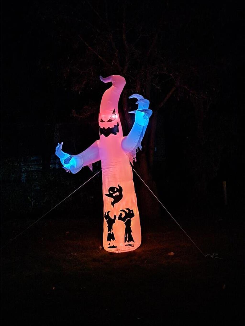 Lichtspiele liegen an Halloween im Trend.