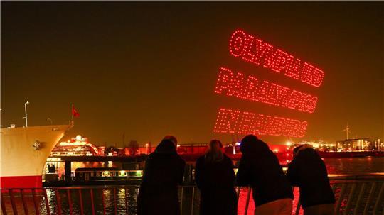 Lichtstarker Start der Hamburger Olympia-Kampagne des Senats