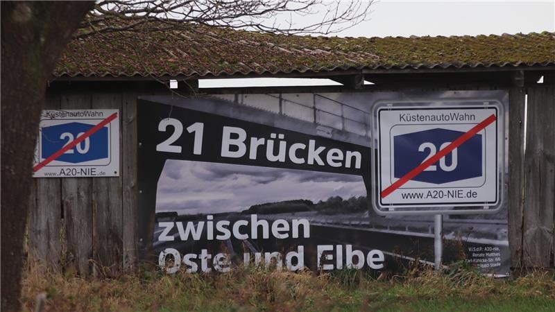 Lieber sanieren statt neue Brücken zu bauen, ist die Maxime der Inititativen gegen die A20. Der Bund hat jetzt zwei Teilstücke der Autobahn zum Bauen freigegeben.